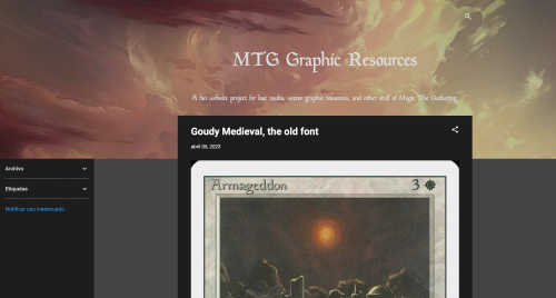 MTG Graphic Resources